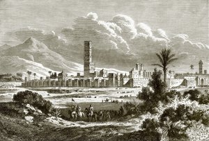 Stadt von Marokko von English School