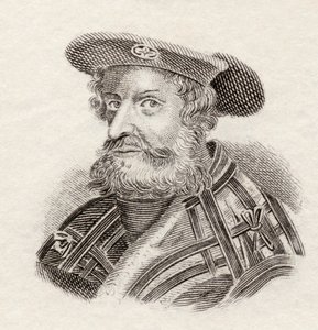 Claudius Ptolemäus, oder Ptolemäus, 1825 (Gravur) von English School