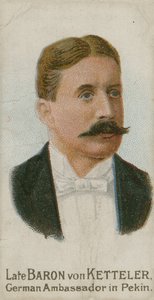 Clemens von Ketteler, deutscher Botschafter in Peking von English School