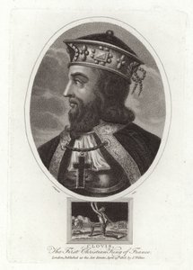 Chlodwig, der erste christliche König von Frankreich von English School