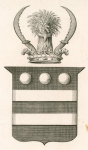 Wappen von Sir Edward Hungerford von English School