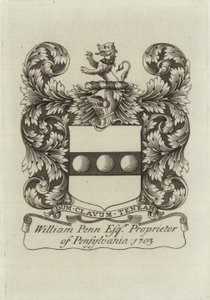 Wappen von William Penn von English School