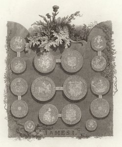 Münzen von König James I.