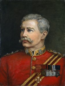 Oberst Hugh Shaw VC CB, Royal Irish Regiment, 1885