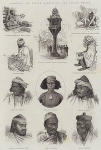 Kolonial- und Indien-Ausstellung, das indische Reich (Gravur) von English School