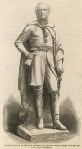 Kolossale Statue des verstorbenen Generals Sir Charles James Napier von English School