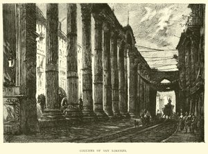 Säulen von San Lorenzo von English School