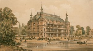 Konzertsaal in den Royal Surrey Gardens von English School