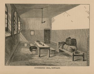 Todeskeller im Newgate-Gefängnis von English School