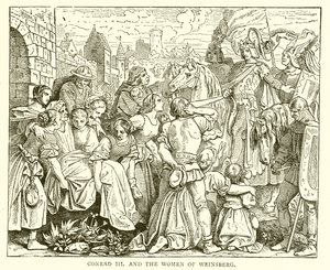 Konrad III. und die Frauen von Weinsberg von English School