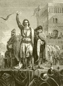 Konradin auf dem Schafott in Neapel von English School