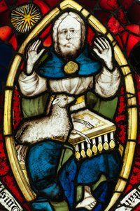 Erhaltener Abschnitt aus dem Großen Ostfenster der York Minster: 