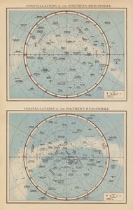 Sternbilder der nördlichen Hemisphäre; Sternbilder der südlichen Hemisphäre von English School