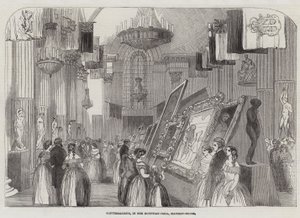 Konversation im Egyptian-Hall, Mansion House