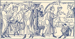 Krönung von Heinrich dem Jüngeren, aus 