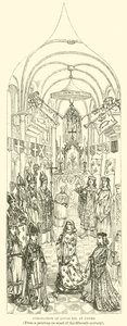 Krönung von Ludwig XII in Reims von English School