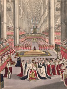 Krönung von Königin Victoria von English School