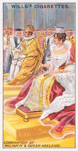 Krönung von Wilhelm IV. und Königin Adelaide von English School