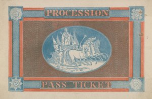 Krönungsprozession Pass Ticket von English School