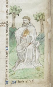 Richard Rolle von Hampole (Detail) von English School