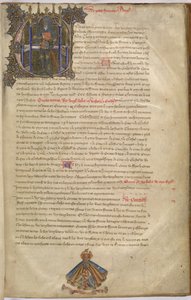 Illuminierte Initiale 