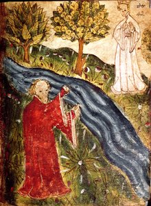 Der Träumer mit der Perlenjungfrau, c.1375-1400