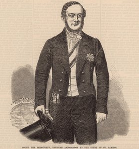 Graf von Berstorff, preußischer Botschafter am Hof von St. James