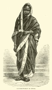 Bäuerin von Sindh von English School