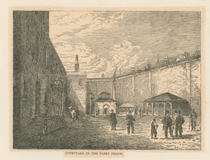 Hof im Fleet-Gefängnis von English School