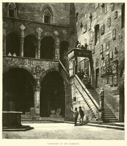 Innenhof des Bargello von English School