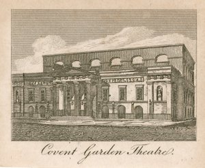 Covent Garden Theatre, London von English School