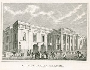 Covent Garden Theatre, London von English School