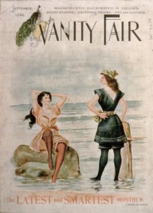 Titelblatt für Vanity Fair, September 1896