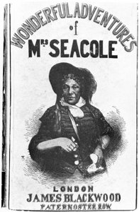 Titelblatt der ersten Ausgabe von Die wunderbaren Abenteuer von Mrs. Seacole, veröffentlicht von James Blackwood of Paternoster Row, 1857