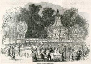 Cremorne Gardens, London: Das Orchester von English School