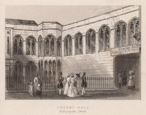 Crosby Hall, Bishopsgate Street, London von English School