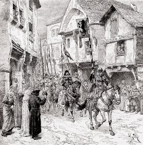 Kreuzfahrer auf dem Weg ins Heilige Land