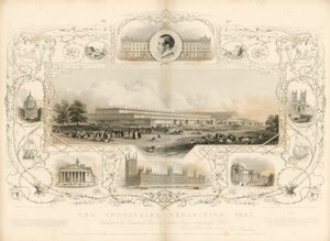 Crystal Palace; die Große Ausstellung von 1851 von English School