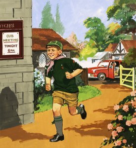 Junges Tier von English School