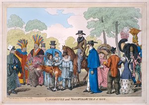 Kuriositäten und Monstrositäten von 1822, 1822
