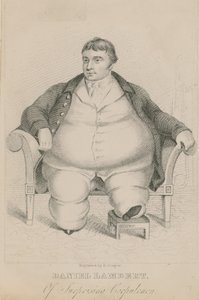Daniel Lambert, von erstaunlicher Korpulenz von English School