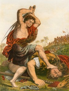David tötet Goliath von English School