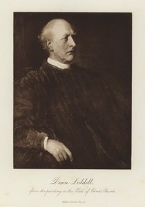 Dean Liddell (Lithografie) von English School