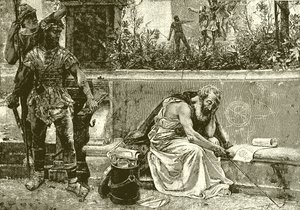 Tod von Archimedes von English School