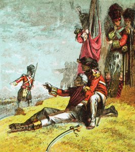 Tod von General Wolfe von English School