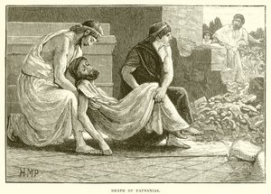 Tod des Pausanias