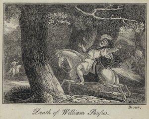 Tod von Wilhelm Rufus (Stich) von English School