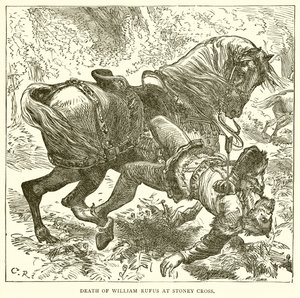 Tod von Wilhelm Rufus in Stoney Cross von English School