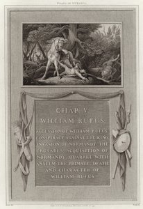Tod von Wilhelm Rufus von English School