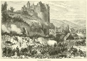 Verteidigung von Châteaudun, Oktober 1870 von English School